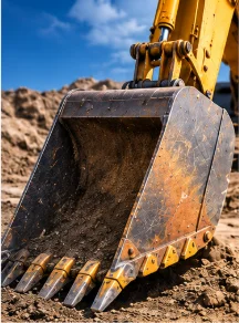 cucharón de excavadora