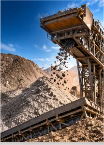 equipo de minería